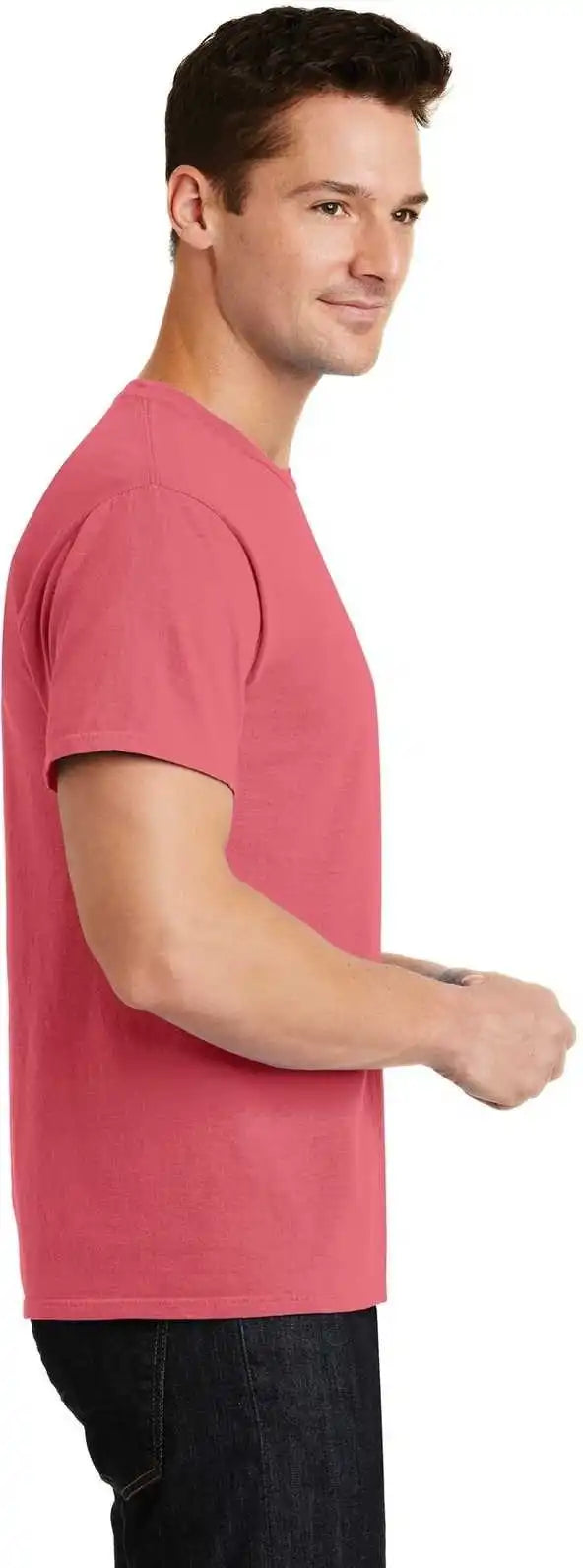 Port &amp; Company Pc099 Beach Wash Garment-dyed Tee - Fruit Punch