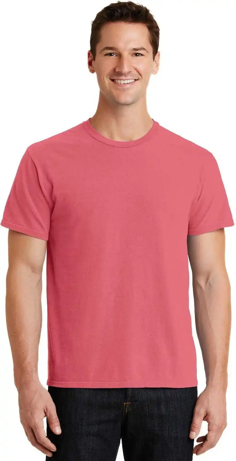 Port & Company Pc099 Beach Wash Garment Dyed Tee Fruit Punch