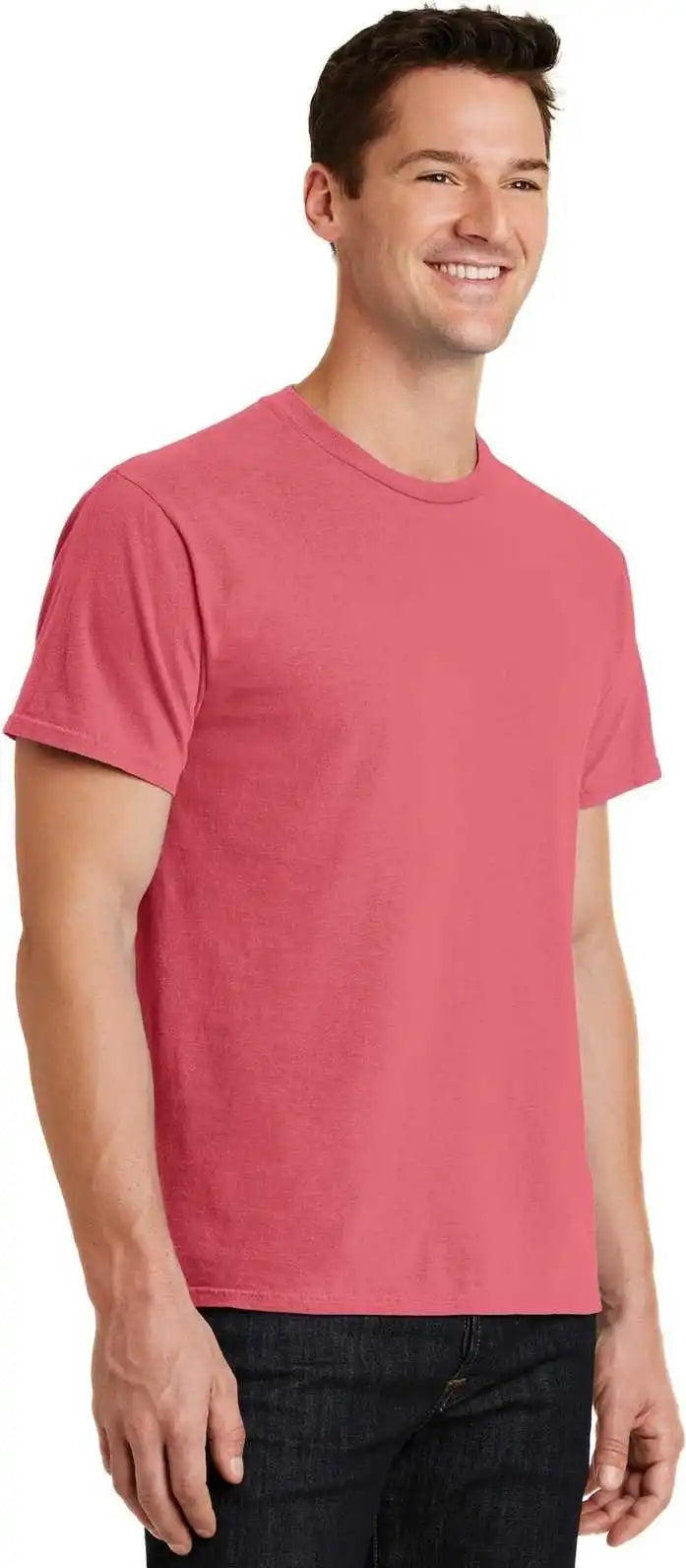 Port &amp; Company Pc099 Beach Wash Garment-dyed Tee - Fruit Punch