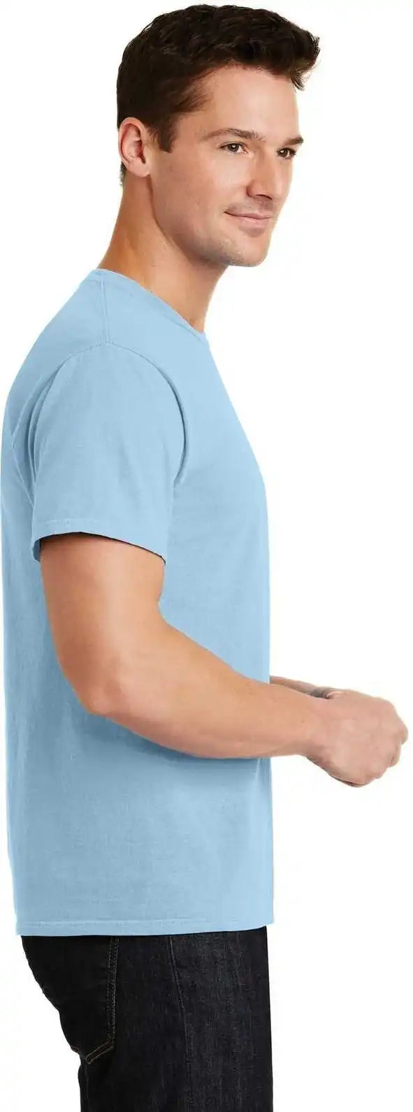 Port &amp; Company Pc099 Beach Wash Garment Dyed Tee Glacier