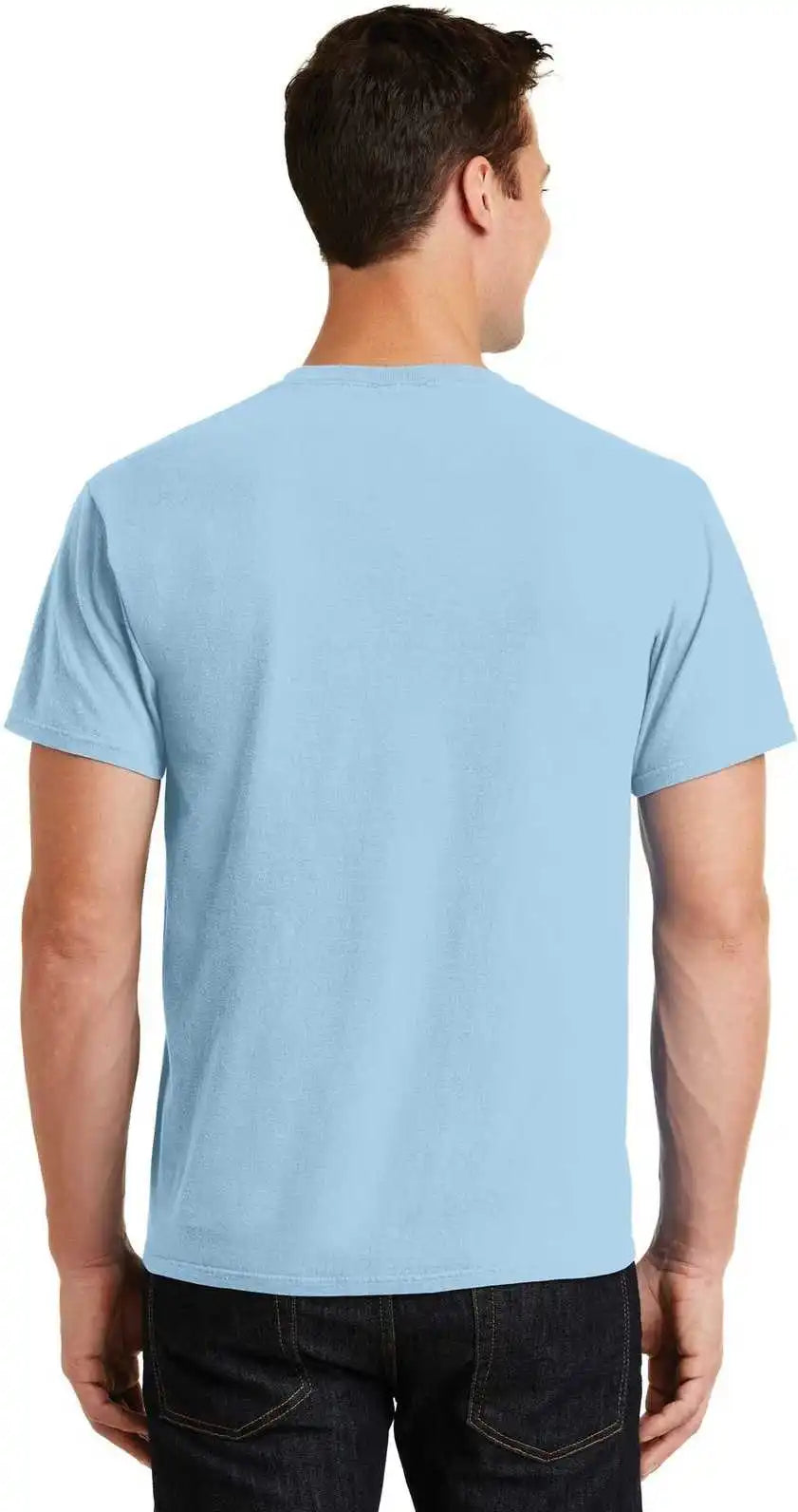 Port &amp; Company Pc099 Beach Wash Garment Dyed Tee Glacier