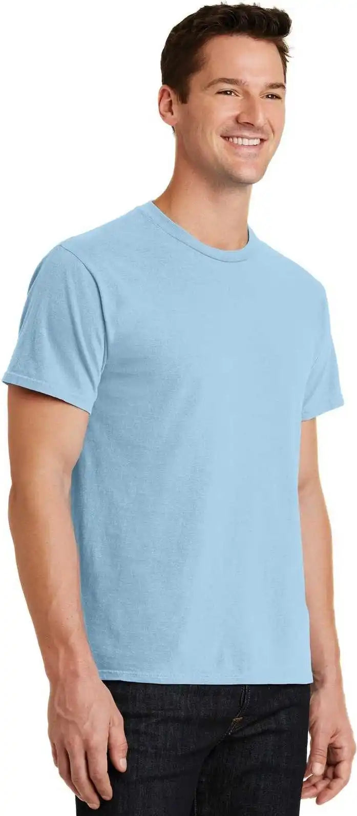 Port &amp; Company Pc099 Beach Wash Garment Dyed Tee Glacier