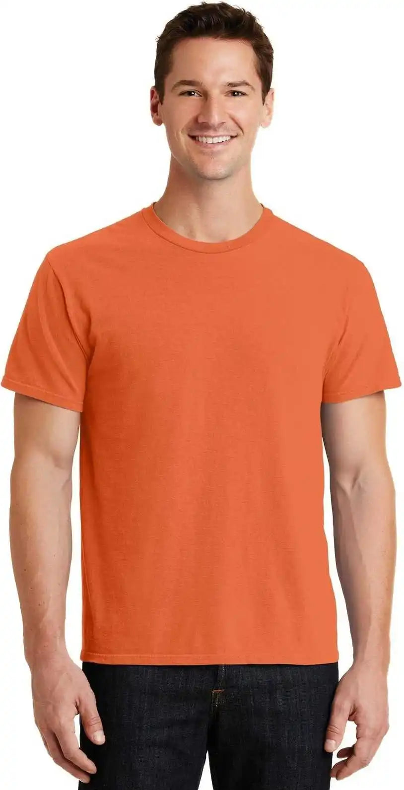 Port & Company Pc099 Beach Wash Garment-dyed Tee - Gold Fish