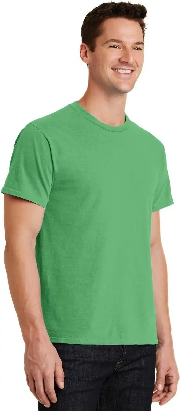 Port &amp; Company Pc099 Beach Wash Garment-dyed Tee - Guacamole