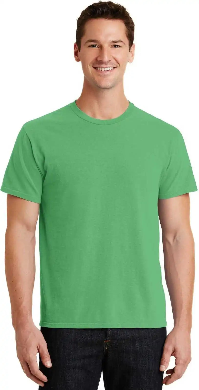 Port &amp; Company Pc099 Beach Wash Garment-dyed Tee - Guacamole