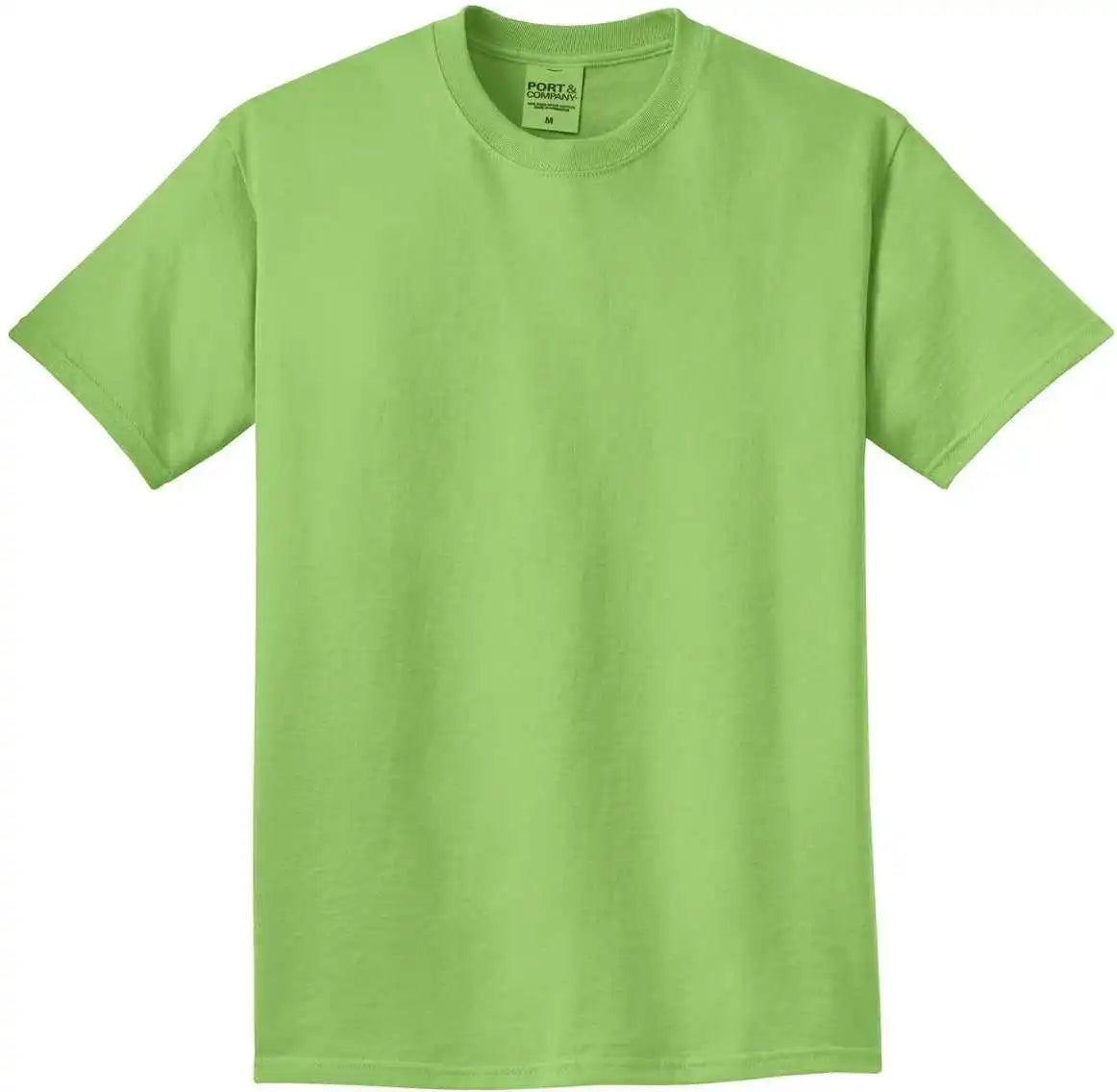 Port &amp; Company Pc099 Beach Wash Garment-dyed Tee - Limeaide