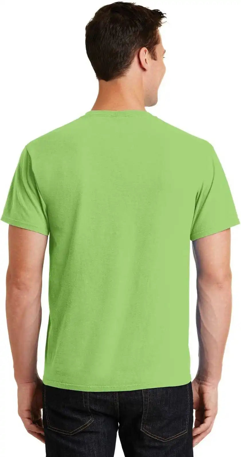 Port & Company Pc099 Beach Wash Garment-dyed Tee - Limeaide