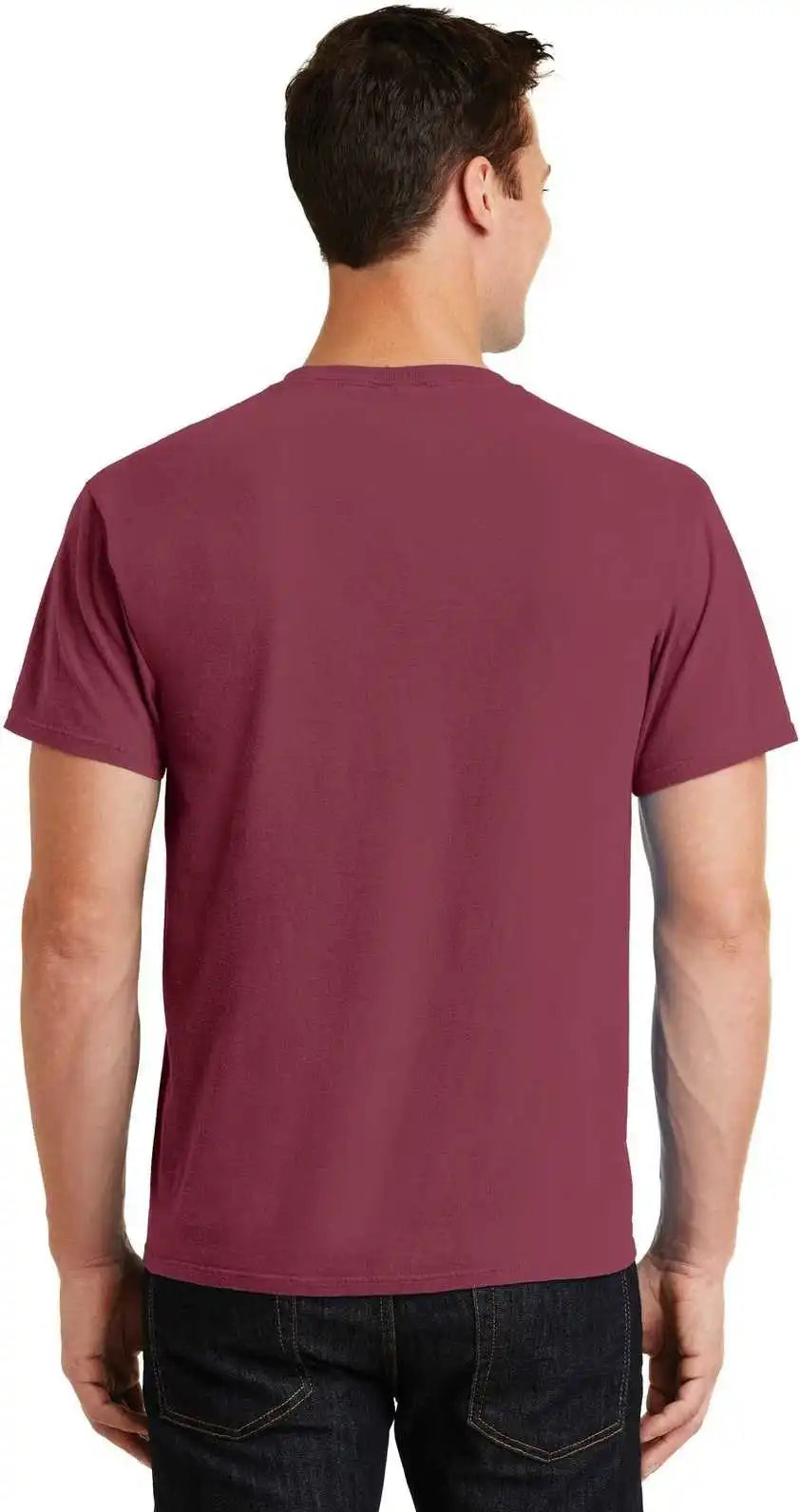 Port & Company Pc099 Beach Wash Garment Dyed Tee Merlot