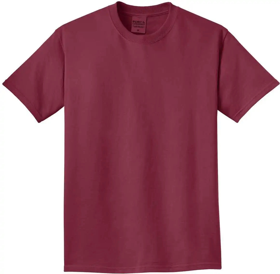 Port &amp; Company Pc099 Beach Wash Garment Dyed Tee Merlot