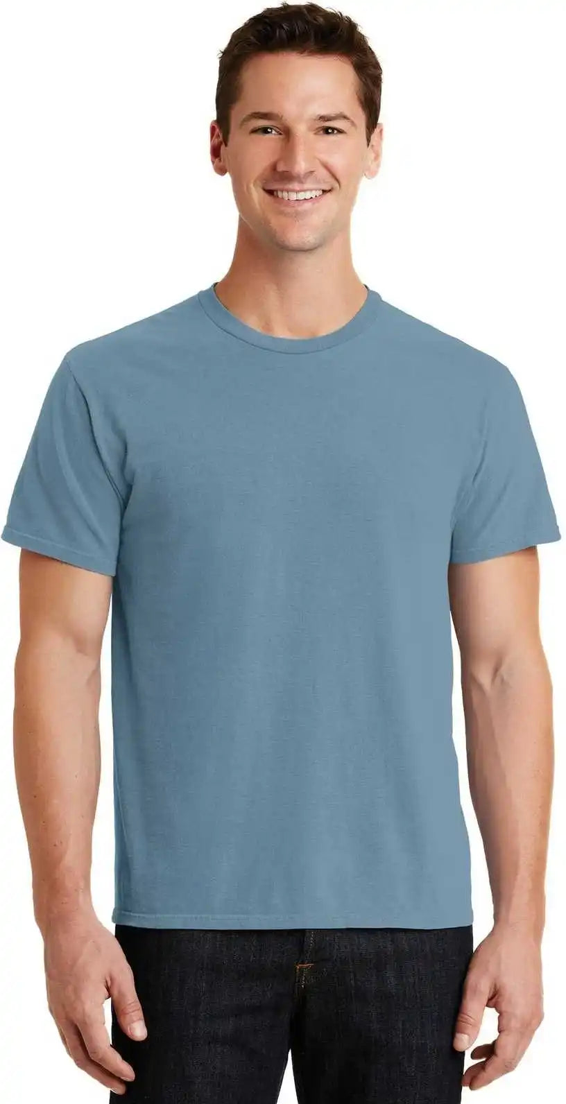 Port & Company Pc099 Beach Wash Garment-dyed Tee - Mist