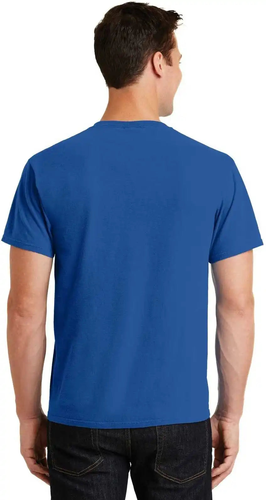 Port & Company Pc099 Beach Wash Garment-dyed Tee - Neon Blue