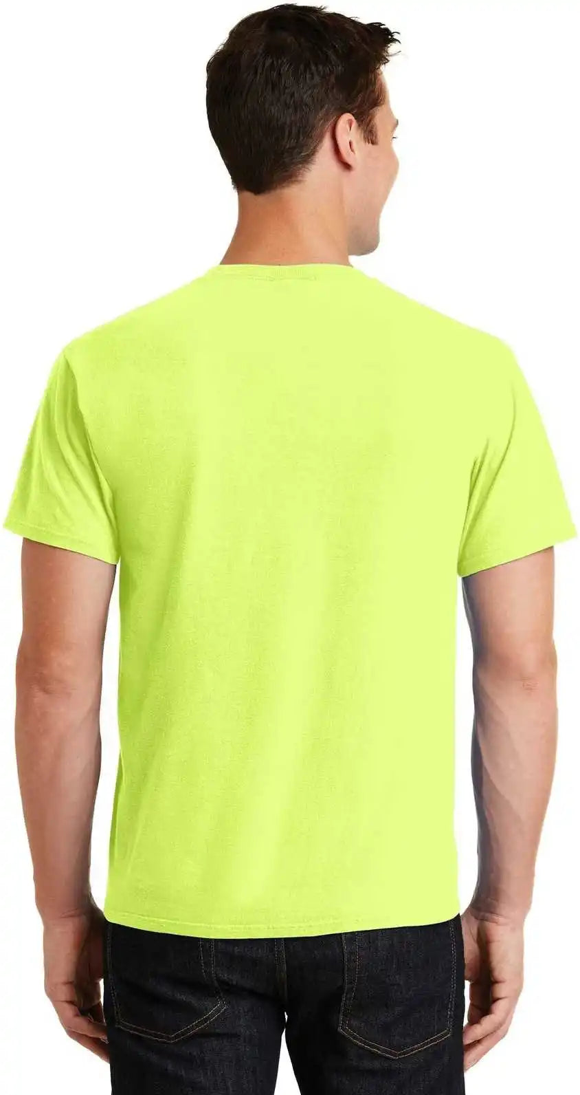 Port & Company Pc099 Beach Wash Garment Dyed Tee Neon Yellow
