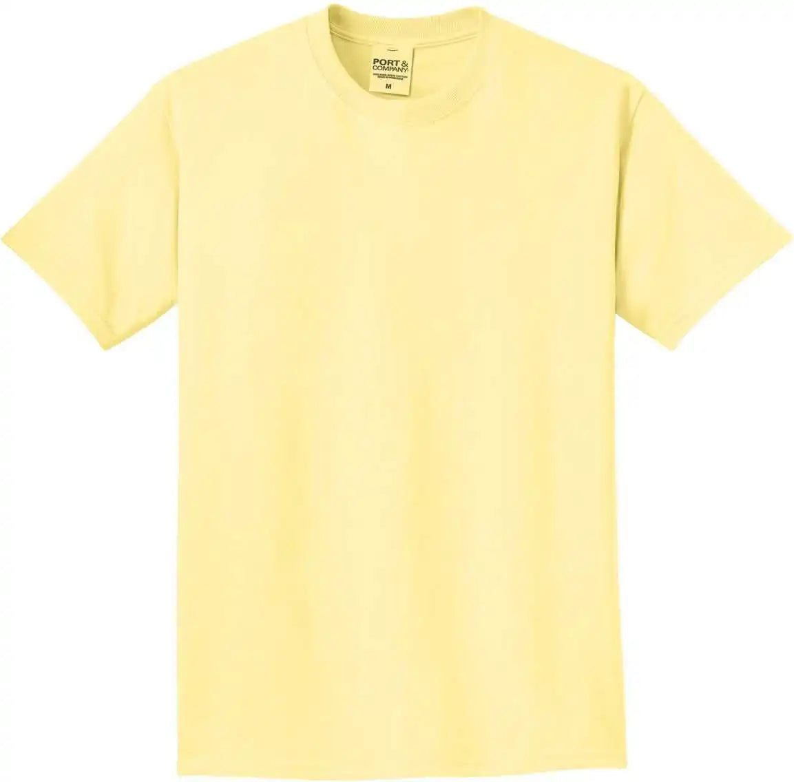 Port &amp; Company Pc099 Beach Wash Garment Dyed Tee Popcorn