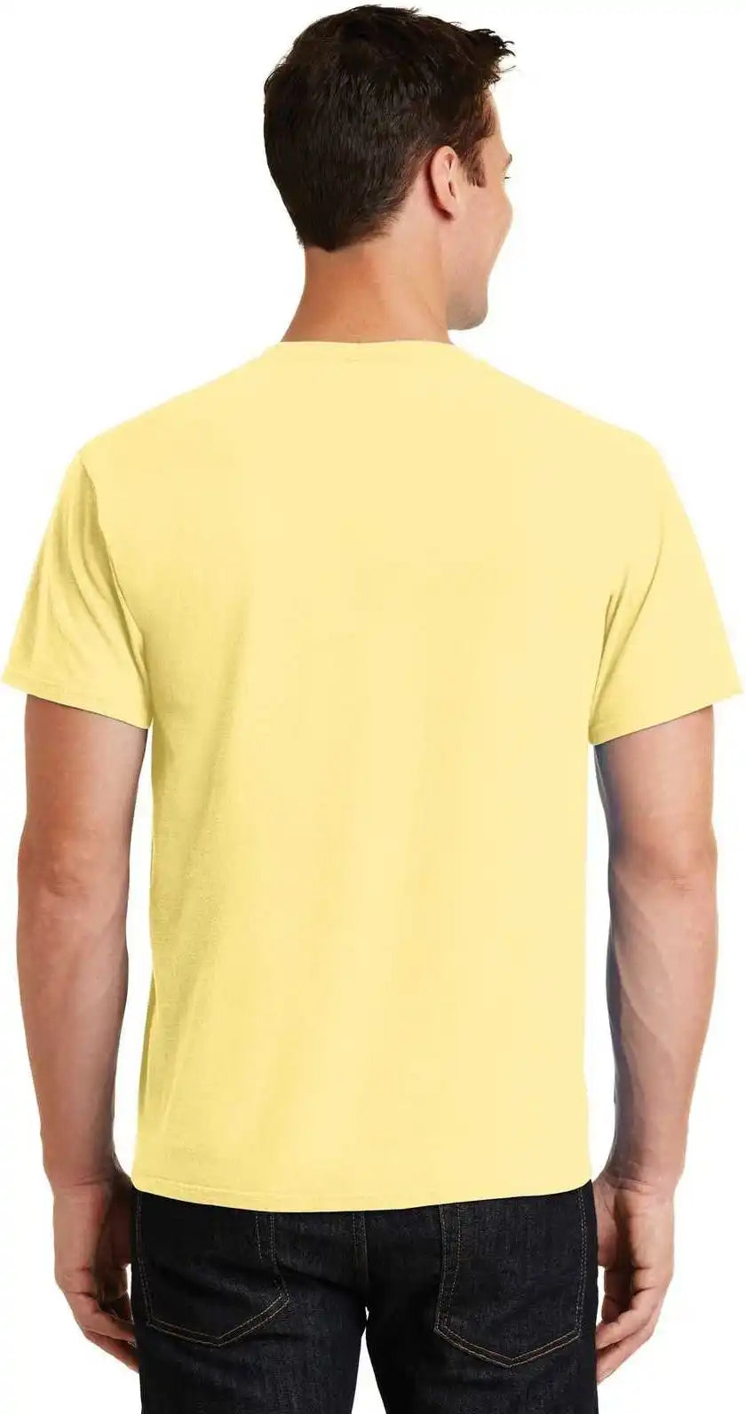 Port & Company Pc099 Beach Wash Garment Dyed Tee Popcorn