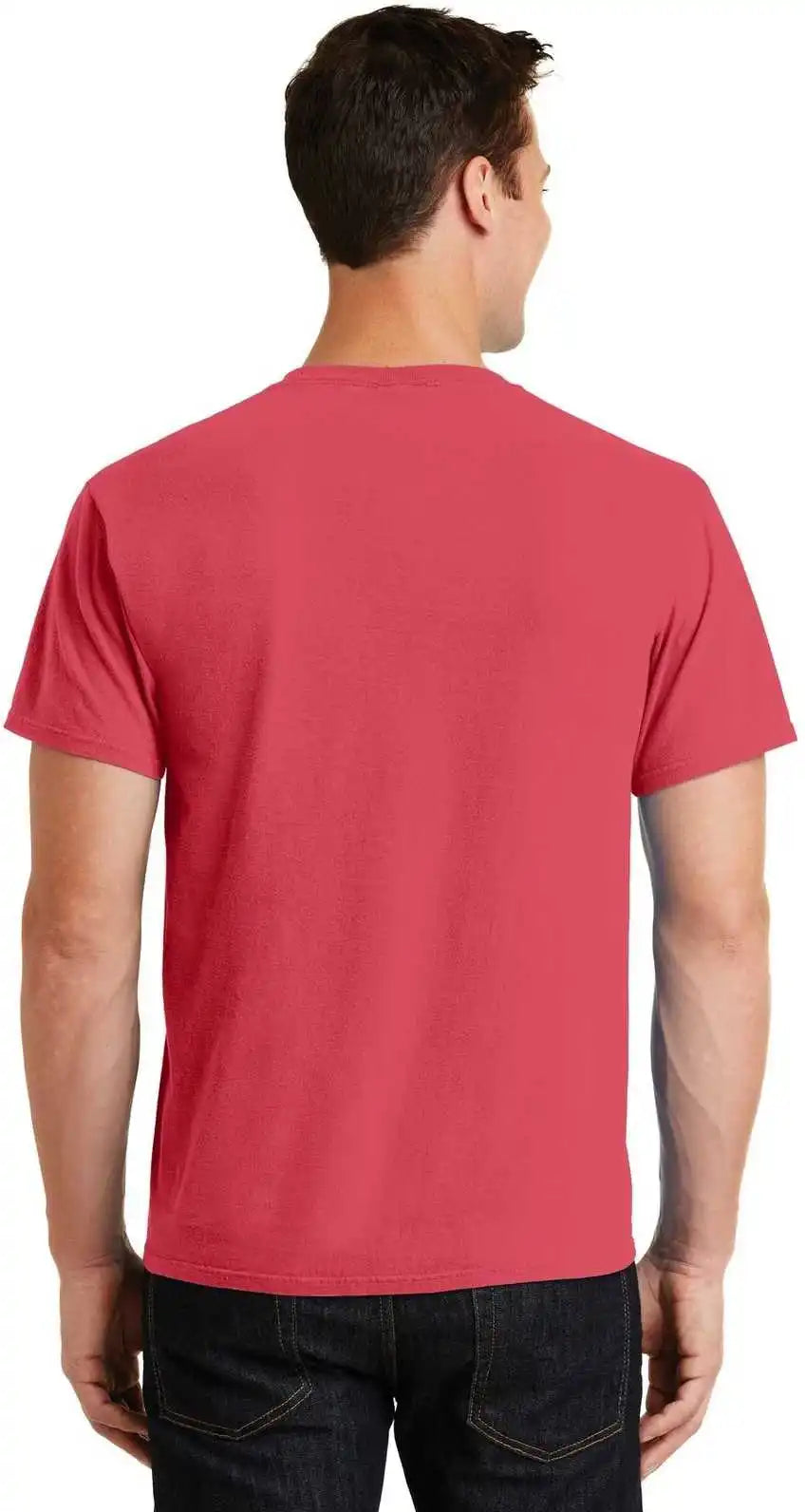 Port & Company Pc099 Beach Wash Garment Dyed Tee Poppy
