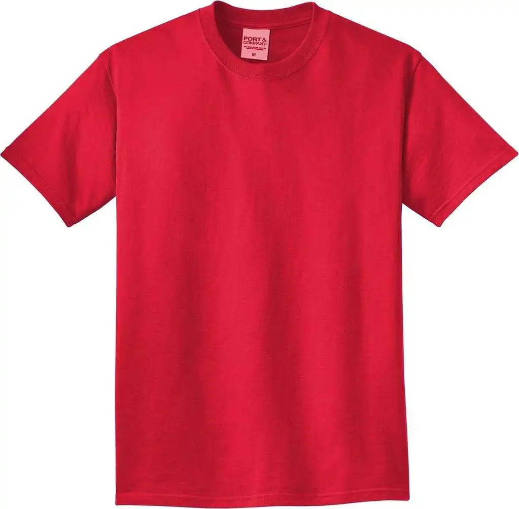 Port & Company Pc099 Beach Wash Garment-dyed Tee - Red