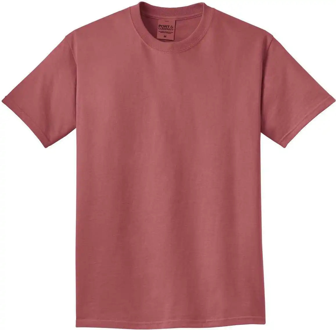 Port &amp; Company Pc099 Beach Wash Garment Dyed Tee Red Rock
