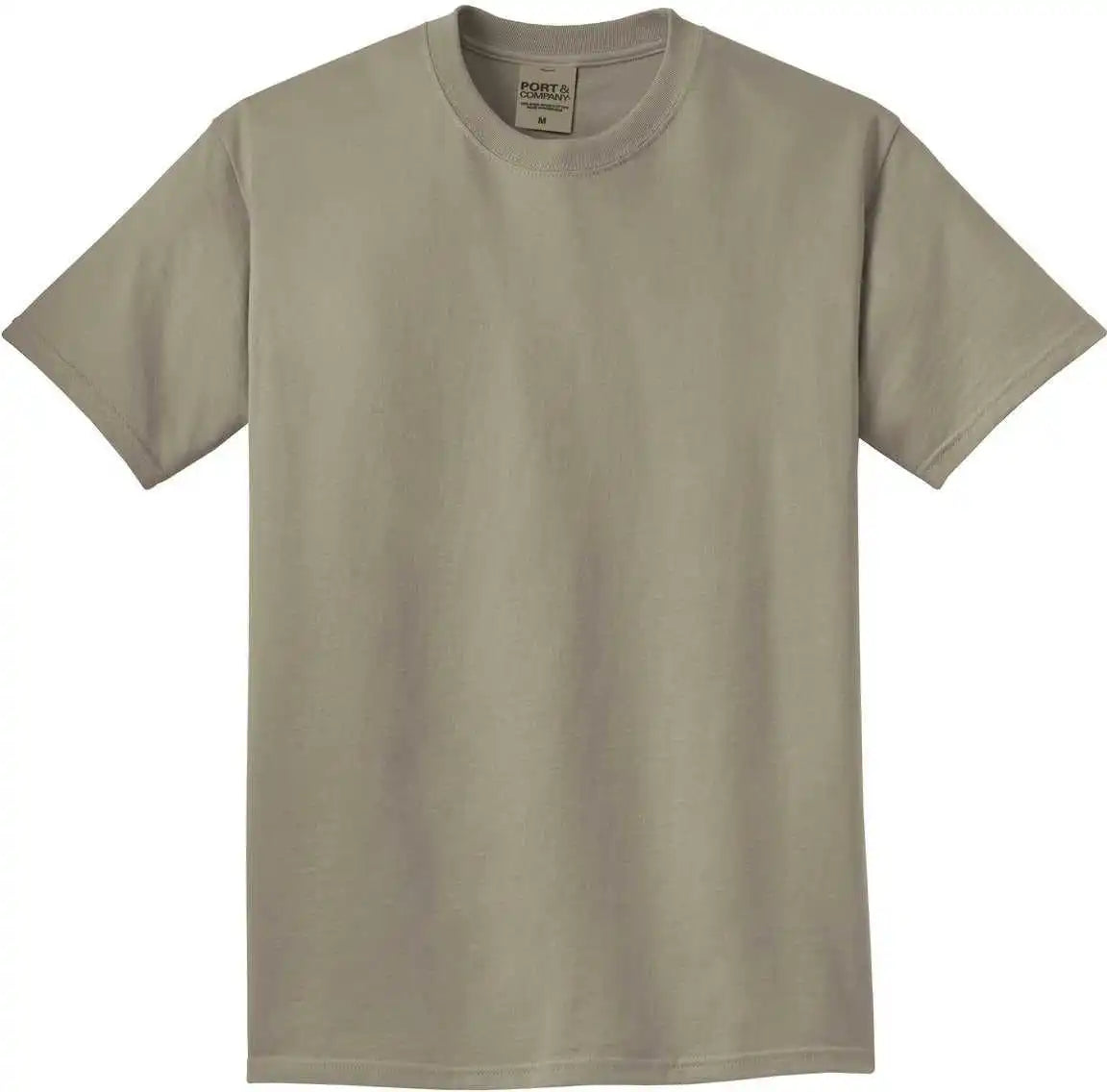 Port &amp; Company Pc099 Beach Wash Garment-dyed Tee - Taupe