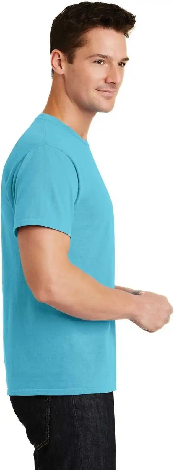 Port &amp; Company Pc099 Beach Wash Garment Dyed Tee Tidal Wave
