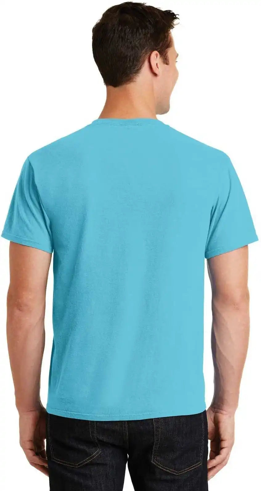 Port & Company Pc099 Beach Wash Garment Dyed Tee Tidal Wave