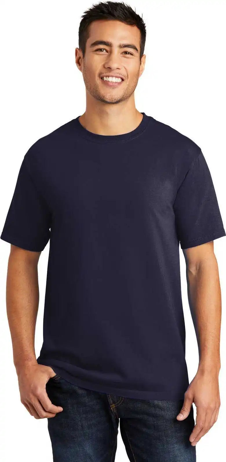 Port & Company Pc099 Beach Wash Garment-dyed Tee - True Navy