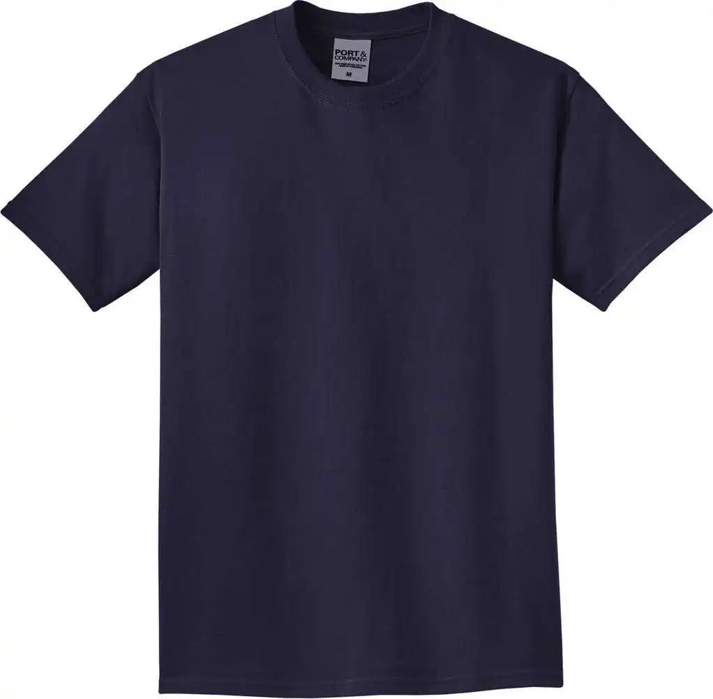 Port & Company Pc099 Beach Wash Garment Dyed Tee True Navy