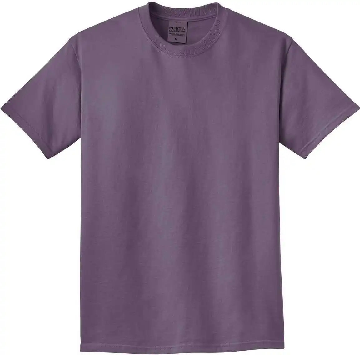 Port &amp; Company Pc099 Beach Wash Garment Dyed Tee Vintage Plum