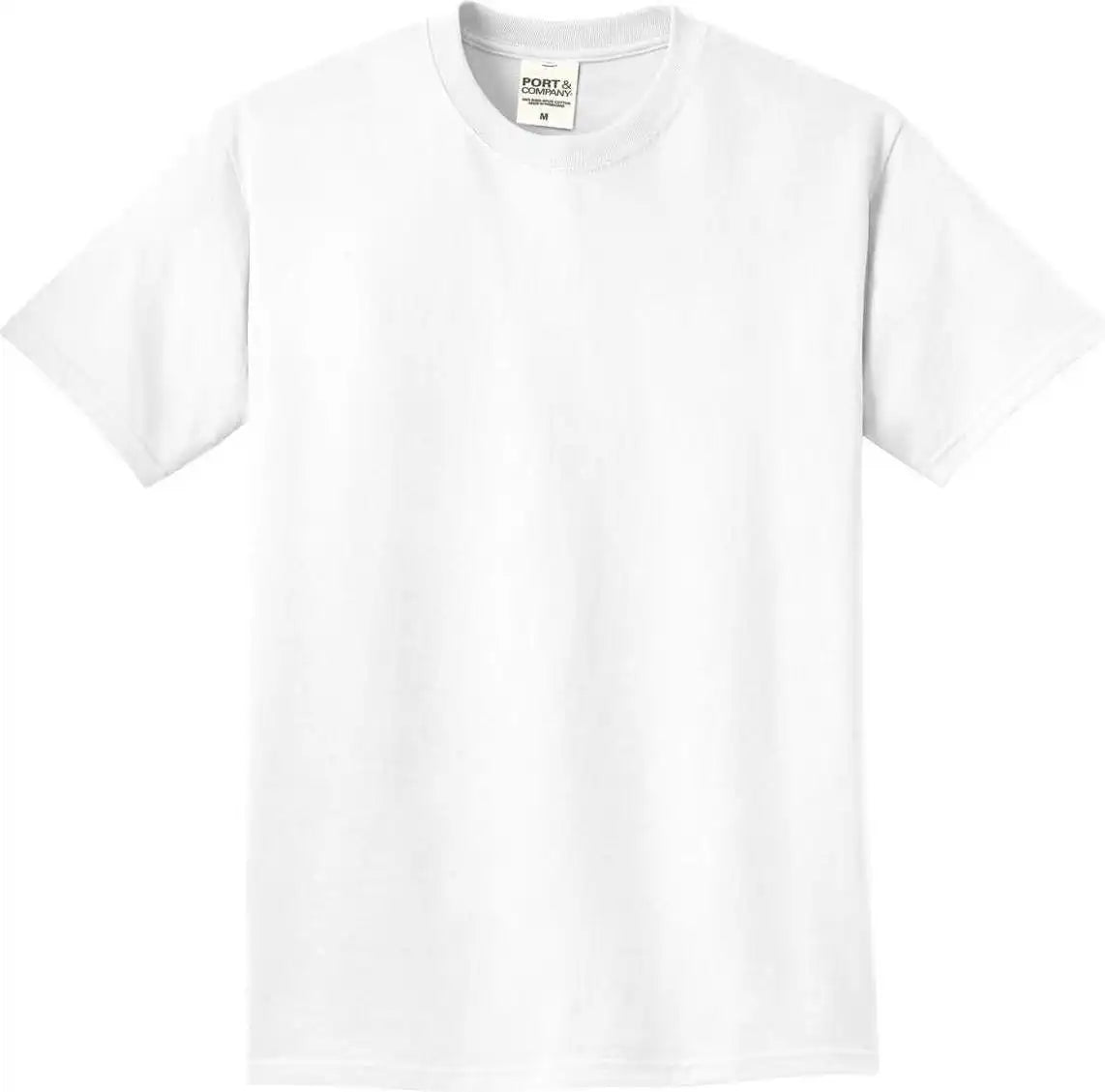 Port &amp; Company Pc099 Beach Wash Garment Dyed Tee White