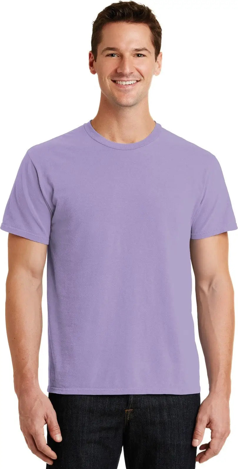 Port & Company Pc099 co Beach Wash Garment-dyed Tee - Amethyst - Adult s