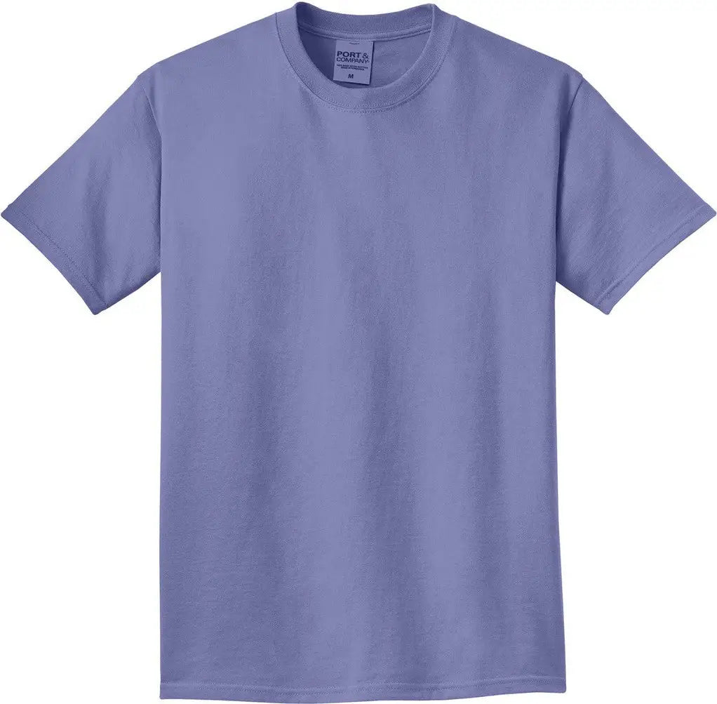 Port & Company Pc099 co Beach Wash Garment-dyed Tee - Amethyst