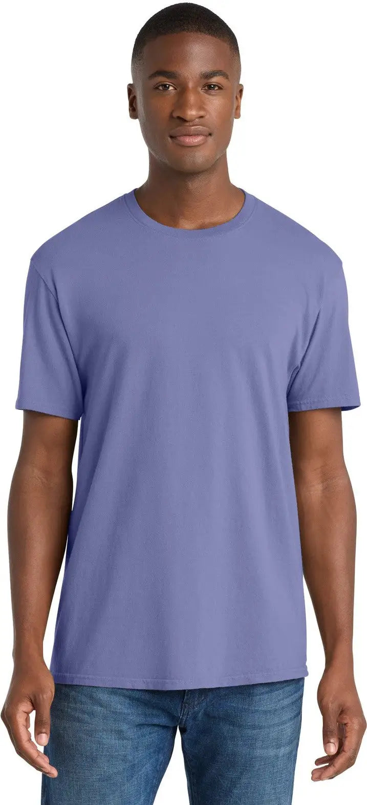 Port & Company Pc099 co Beach Wash Garment-dyed Tee - Amethyst