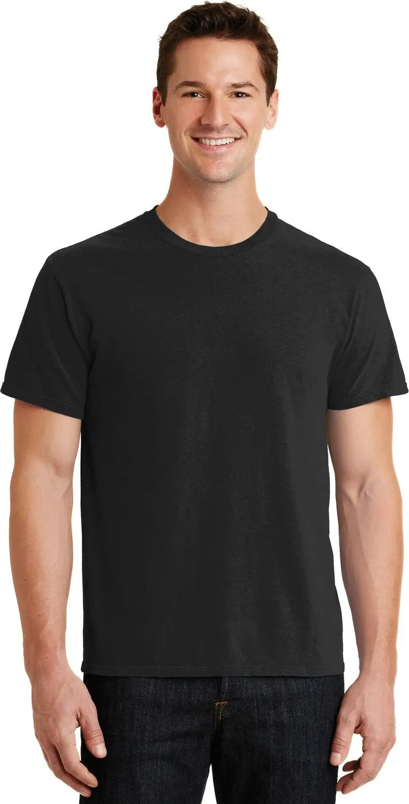 Port & Company Pc099 co Beach Wash Garment-dyed Tee - Black - Adult s