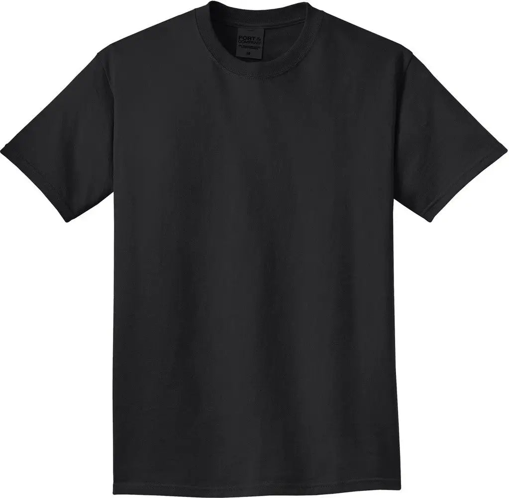 Port & Company Pc099 co Beach Wash Garment-dyed Tee - Black
