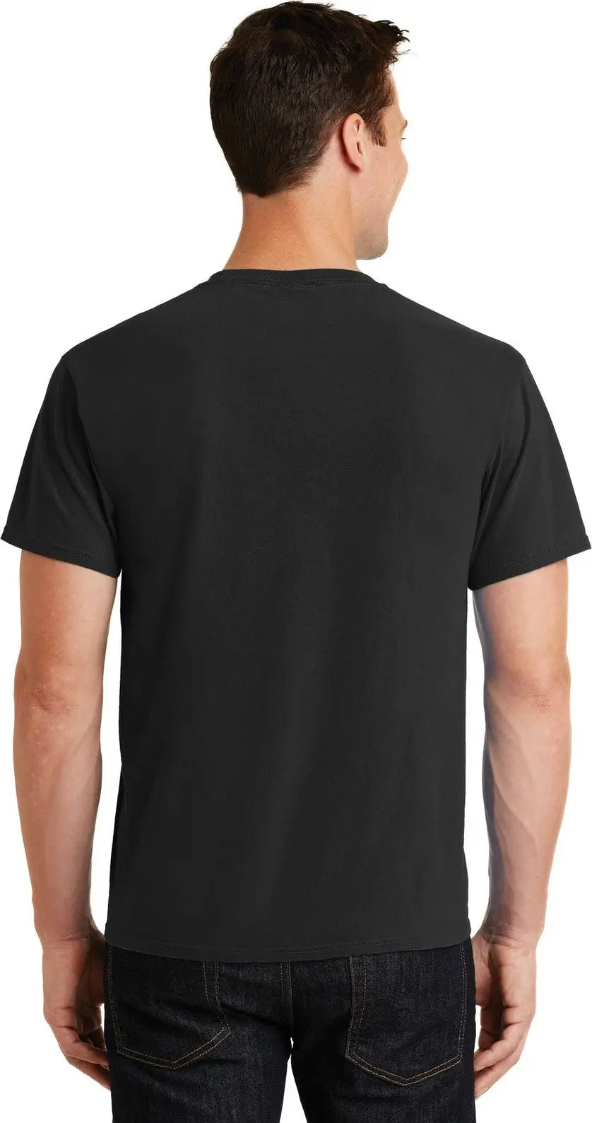 Port & Company Pc099 co Beach Wash Garment-dyed Tee - Black