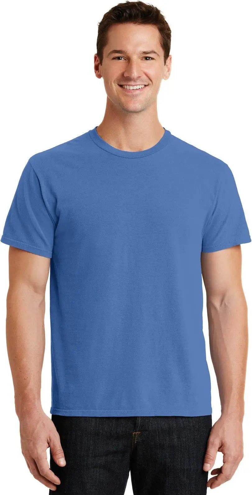 Port & Company Pc099 co Beach Wash Garment-dyed Tee - Blue Moon - Adult s