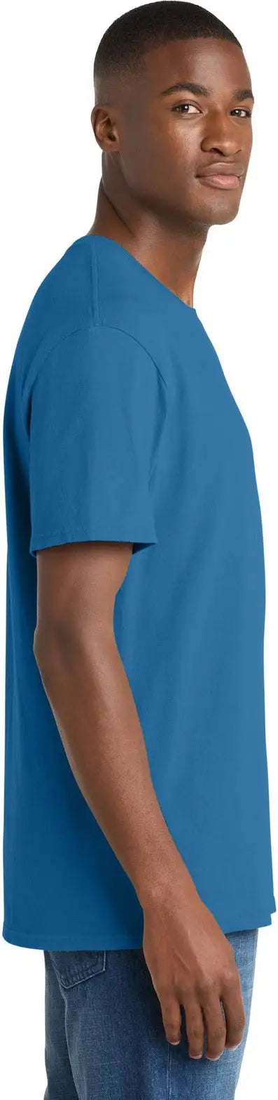 Port & Company Pc099 co Beach Wash Garment-dyed Tee - Blue Moon