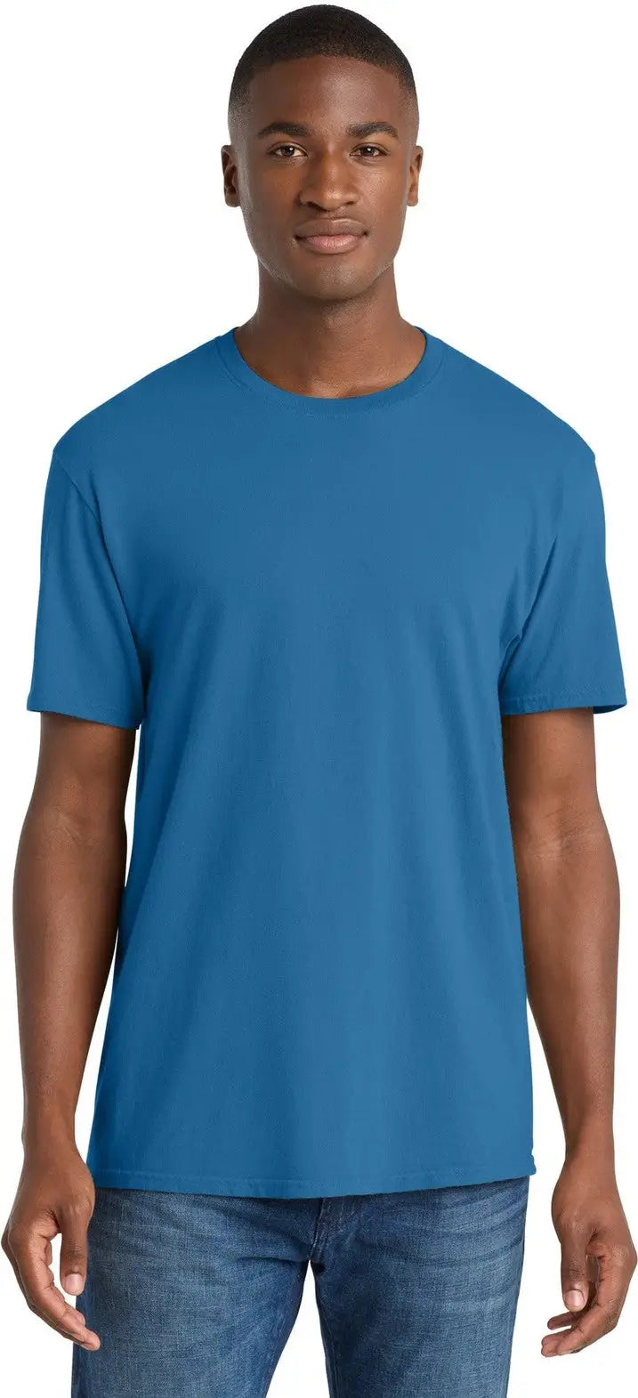 Port & Company Pc099 co Beach Wash Garment-dyed Tee - Blue Moon