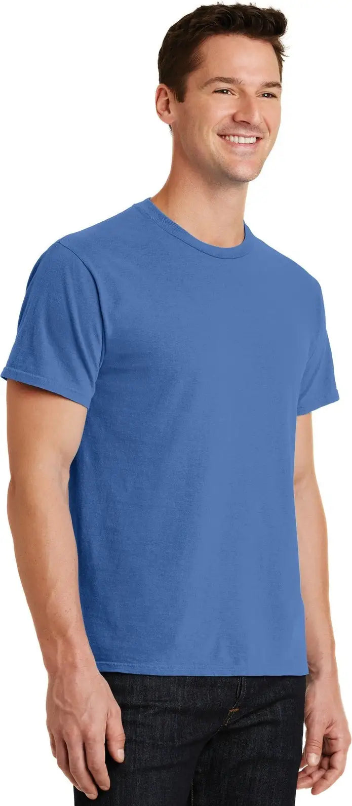 Port & Company Pc099 co Beach Wash Garment-dyed Tee - Blue Moon