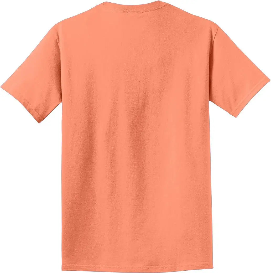Port & Company Pc099 co Beach Wash Garment-dyed Tee - Cantaloupe - Adult s
