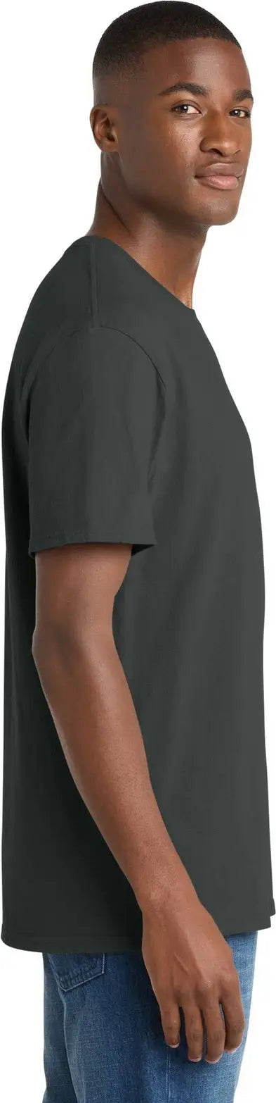 Port & Company Pc099 co Beach Wash Garment-dyed Tee - Coal