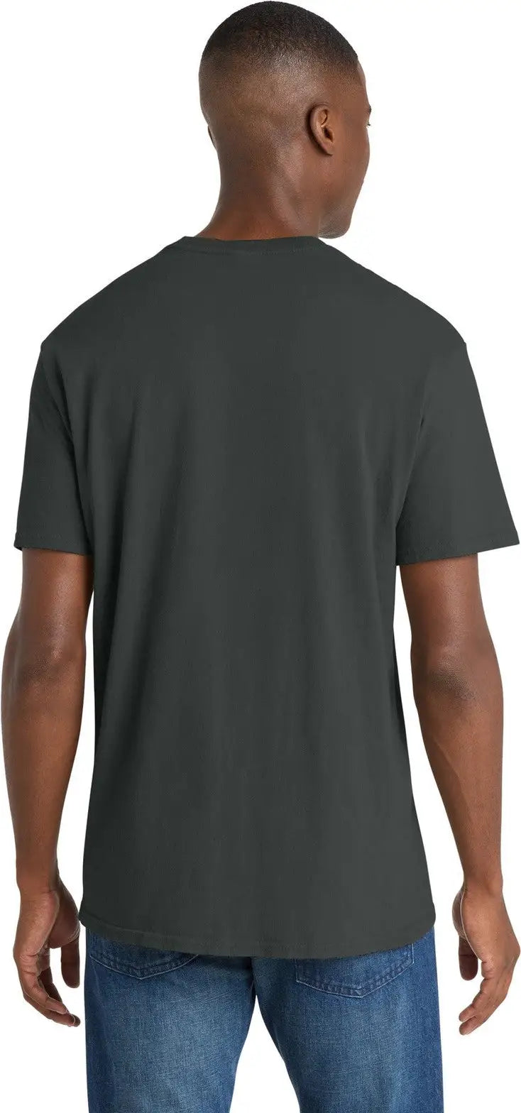 Port & Company Pc099 co Beach Wash Garment-dyed Tee - Coal