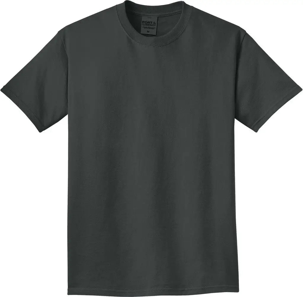 Port & Company Pc099 co Beach Wash Garment-dyed Tee - Coal