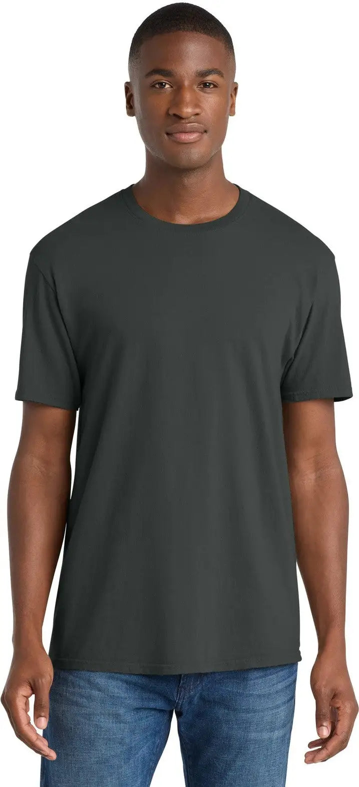 Port & Company Pc099 co Beach Wash Garment-dyed Tee - Coal