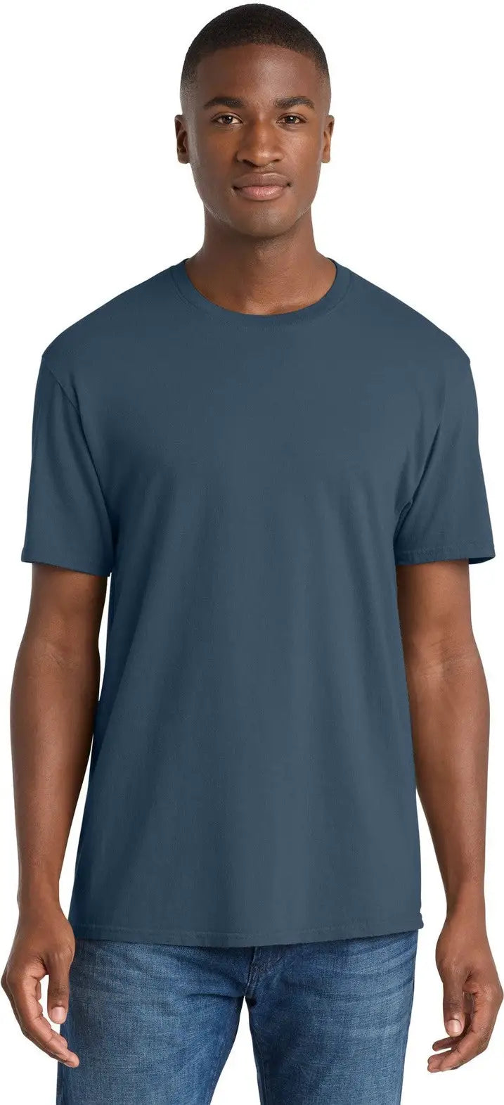 Port & Company Pc099 co Beach Wash Garment-dyed Tee - Denim Blue