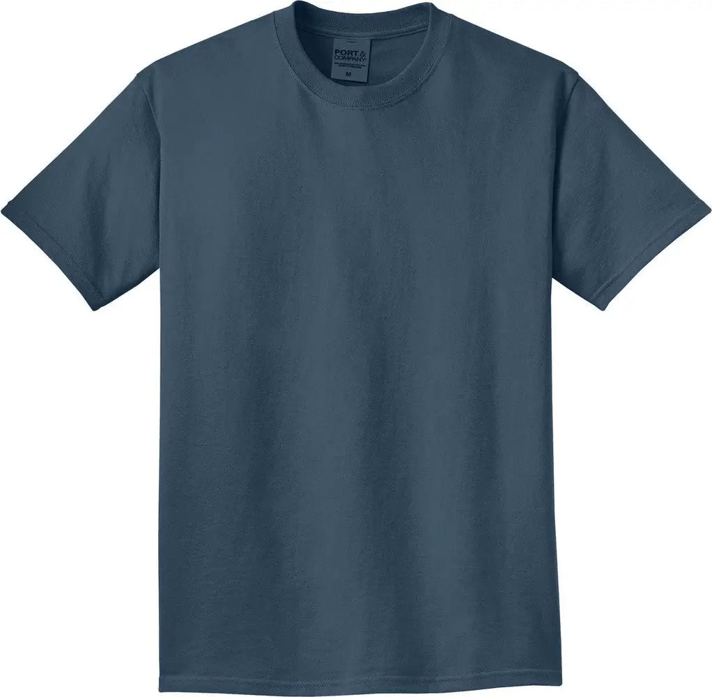 Port & Company Pc099 co Beach Wash Garment-dyed Tee - Denim Blue