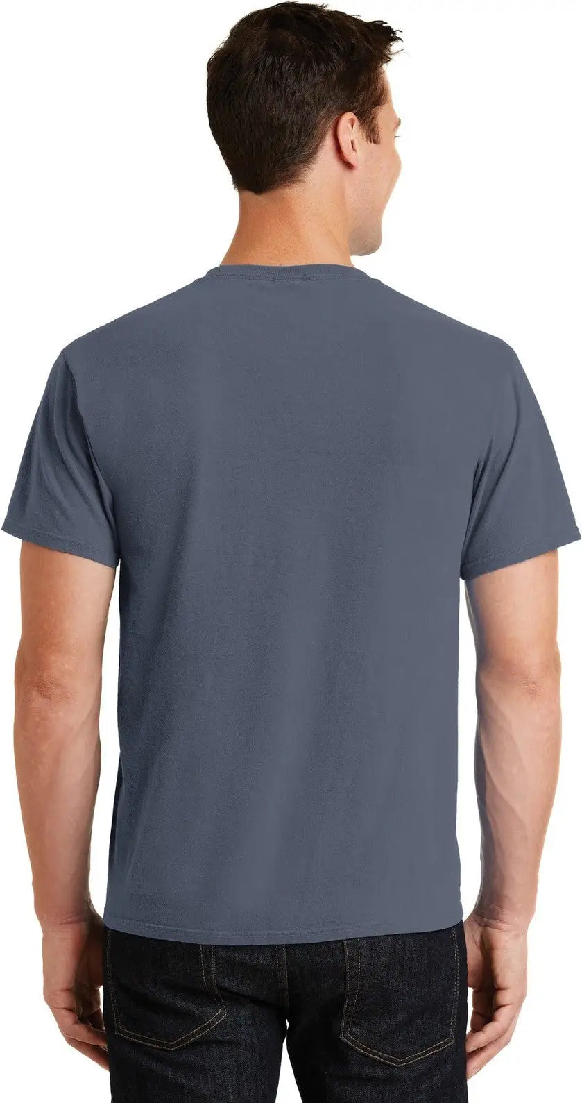 Port & Company Pc099 co Beach Wash Garment-dyed Tee - Denim Blue