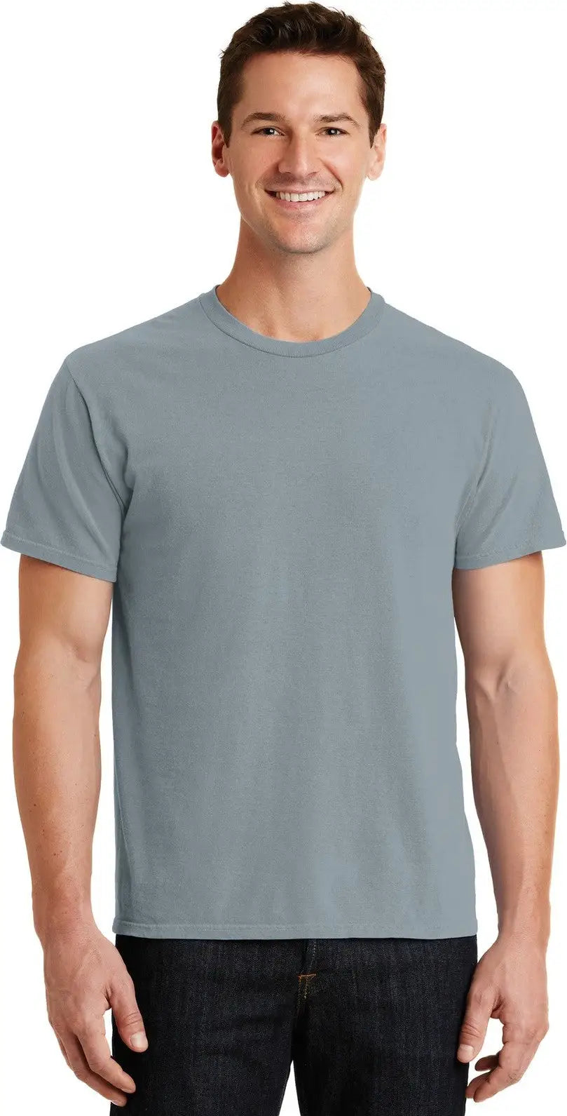 Port & Company Pc099 co Beach Wash Garment-dyed Tee - Dove Gray - Adult s