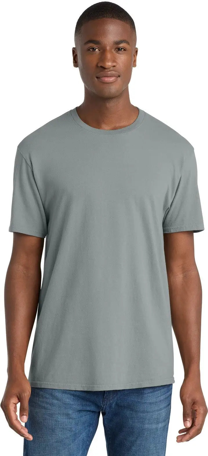 Port & Company Pc099 co Beach Wash Garment-dyed Tee - Dove Gray