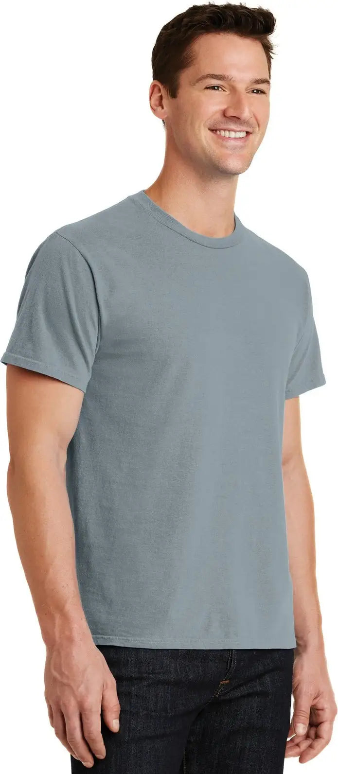 Port & Company Pc099 co Beach Wash Garment-dyed Tee - Dove Gray
