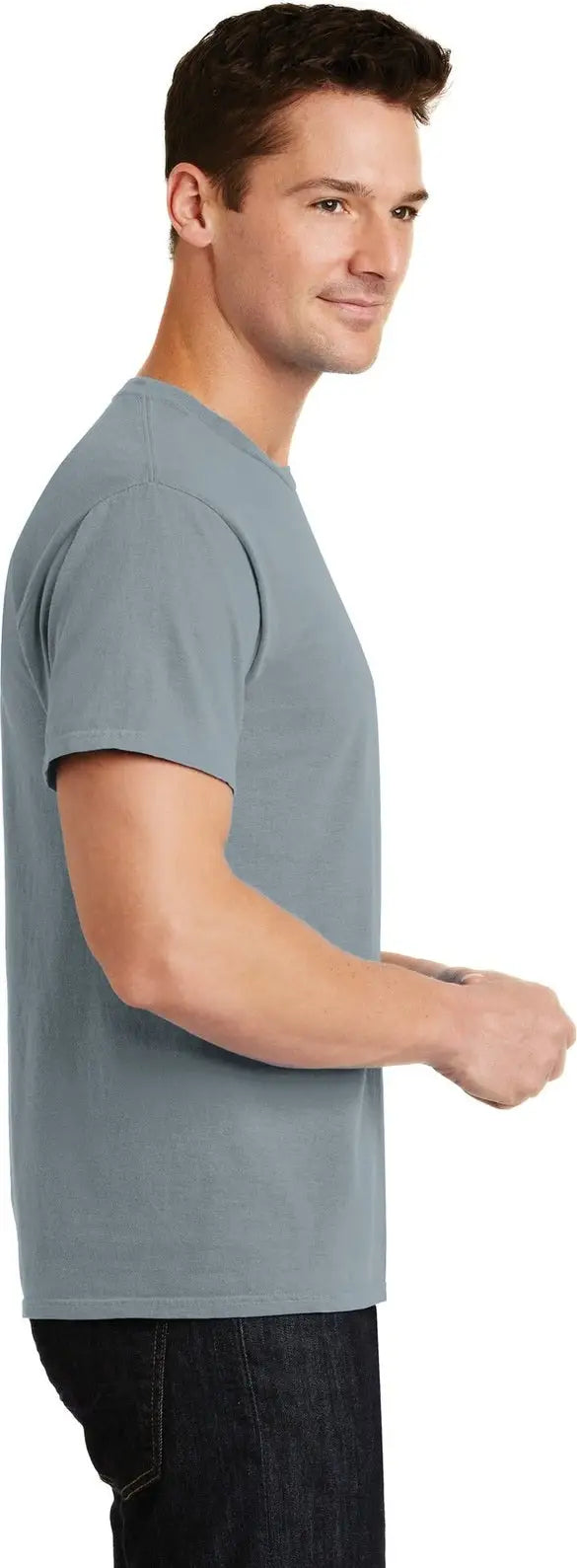 Port & Company Pc099 co Beach Wash Garment-dyed Tee - Dove Gray